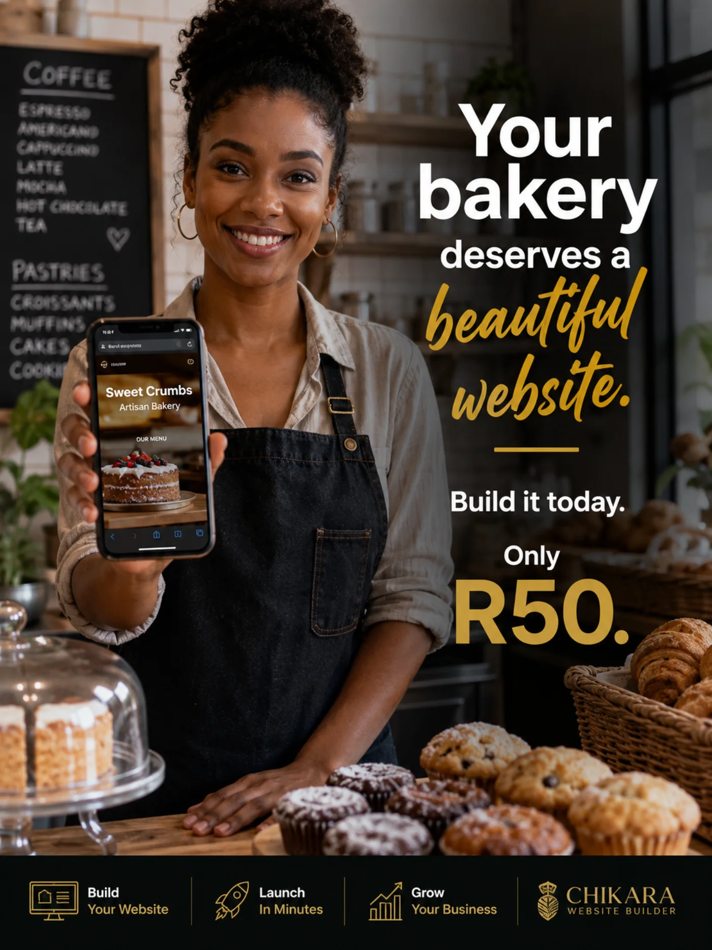 CHIKARA campaign creative